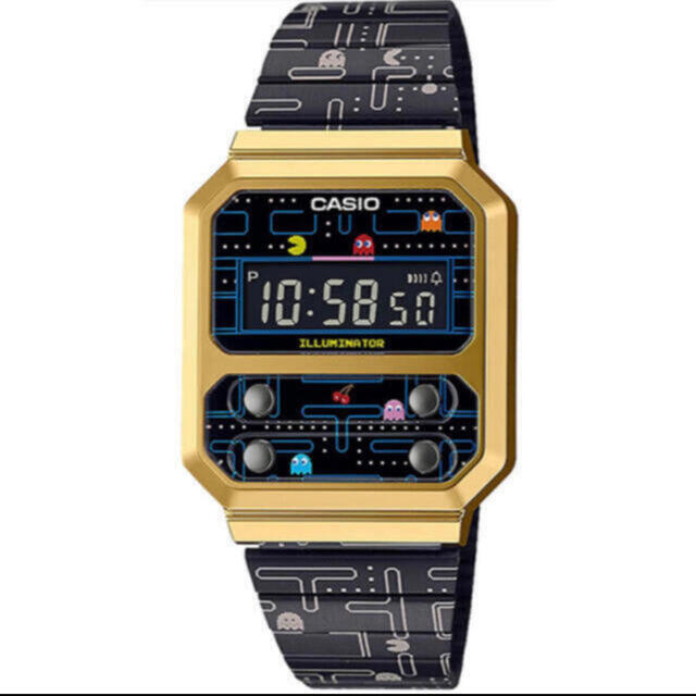 CASIO(カシオ)のA100WEPC-1BJR パックマン CASIO カシオ メンズの時計(腕時計(デジタル))の商品写真