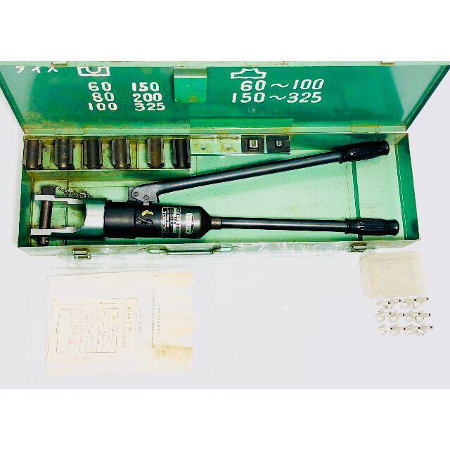 産機興業 カクタス 手動油圧式圧着工具 SS-325 ニチフ TC60 付き 産機興業 カクタス 手動油圧式圧着工具 SS-325 ニチフ TC60 付き