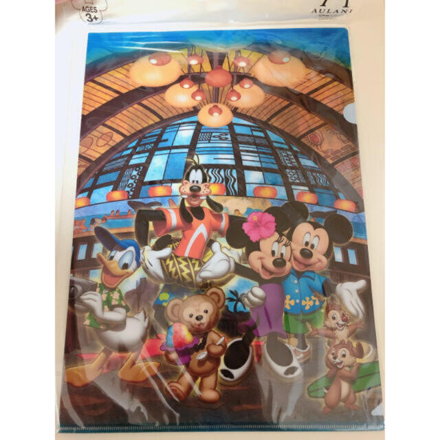 ディズニー アウラニ クリアファイル ミッキー ミニー ダッフィー | フリマアプリ ラクマ