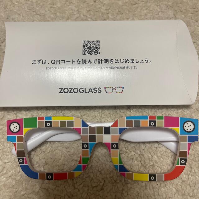新品未使用　zozo メガネ レディースのファッション小物(サングラス/メガネ)の商品写真