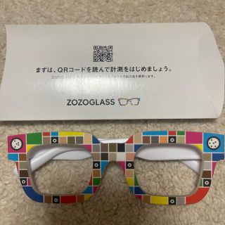 新品未使用　zozo メガネ(サングラス/メガネ)