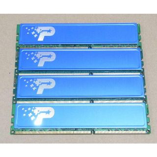 DDR3メモリー 16GB(4GB×4) PC3-10600 デスクトップPC用(PCパーツ)