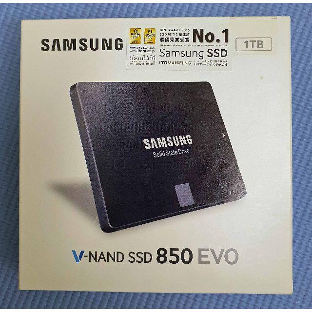 Samsung SSD 850 EVO 1TB （新品・未開封）