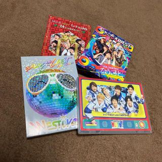 ジャニーズウエスト(ジャニーズWEST)のジャニーズWEST LIVE DVD・BluRay 4点セット(アイドル)