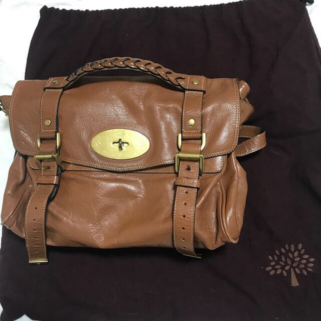 Mulberry(マルベリー)のマルベリー　アレクサ　ブラウン レディースのバッグ(ショルダーバッグ)の商品写真