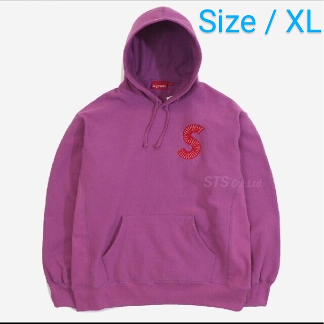 Supreme Big S Logo Hooded Sweatshirt XLトップス