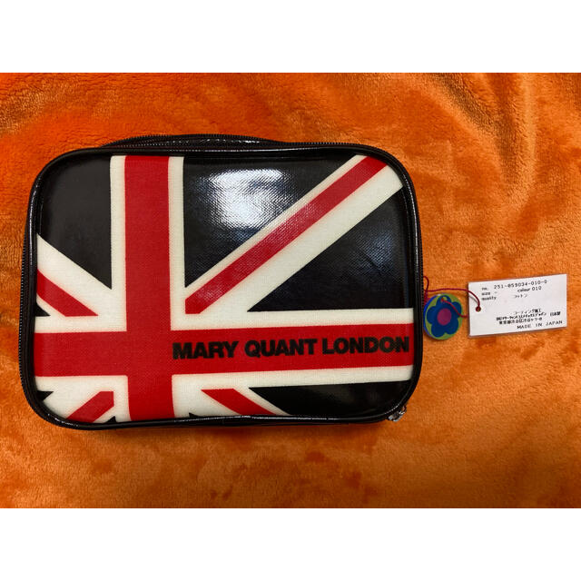 MARY QUANT(マリークワント)のマリークワント　MARY QUANT LONDON 日本製　ポーチ　ミラー付き レディースのファッション小物(ポーチ)の商品写真