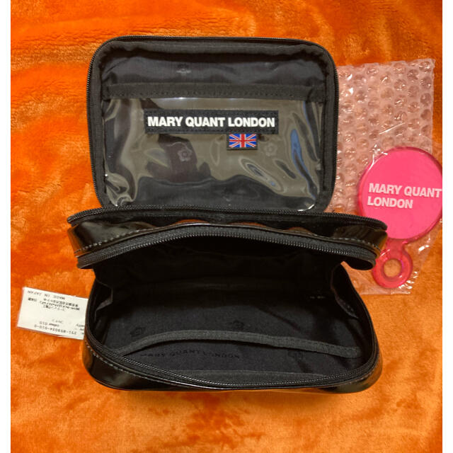 MARY QUANT(マリークワント)のマリークワント　MARY QUANT LONDON 日本製　ポーチ　ミラー付き レディースのファッション小物(ポーチ)の商品写真