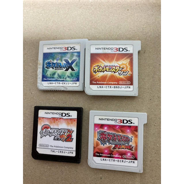 任天堂3DS 本体＋ポケットモンスター4作セット 2