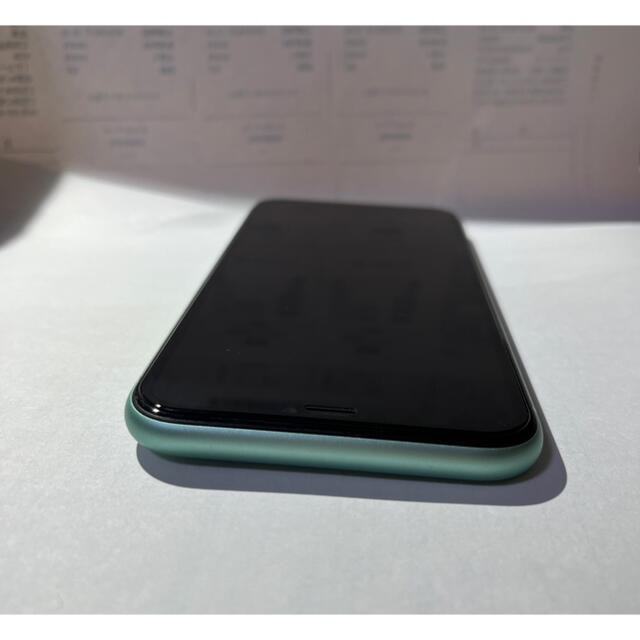 【美品】iPhone 11 グリーン 128GB SIMフリー スマホ/家電/カメラのスマートフォン/携帯電話(スマートフォン本体)の商品写真