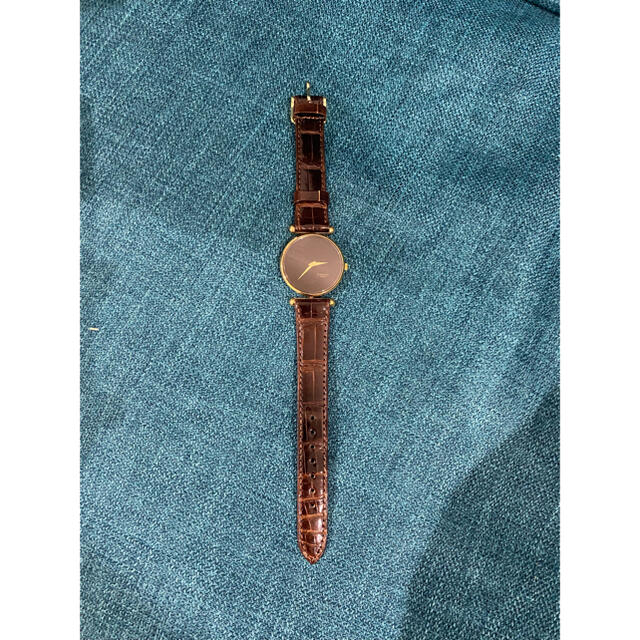 LANVIN(ランバン)のLANVIN 時計 新品ベルト 黒 腕時計 レディースのファッション小物(腕時計)の商品写真