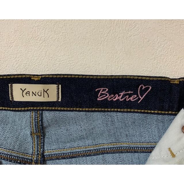 YANUK(ヤヌーク)の野沢和香×YANUKヤヌーク Bestieベスティ インディゴ21 レディースのパンツ(デニム/ジーンズ)の商品写真