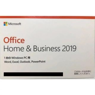 マイクロソフト(Microsoft)のMicrosoft Office Home & Business 2019(その他)