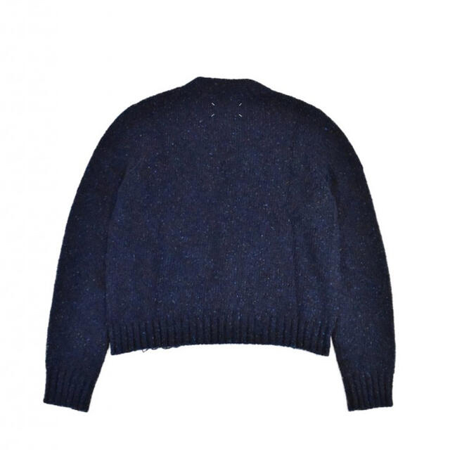 Maison Margiela Damage Cardigan NAVY S