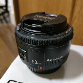キヤノン(Canon)のYONGNUO 50mm 単焦点レンズ(レンズ(単焦点))