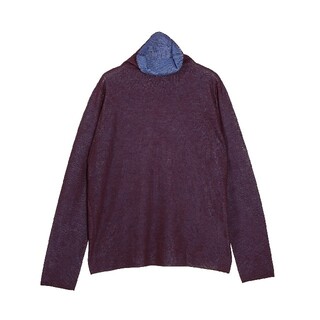 アメリヴィンテージ(Ameri VINTAGE)のお取り置き CHAMBRAY LIKE 2WAY KNIT  (ニット/セーター)