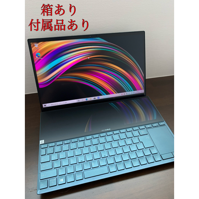 ASUS【美品】ASUSノートパソコンZenBookDuo UX481FL-HJ118T