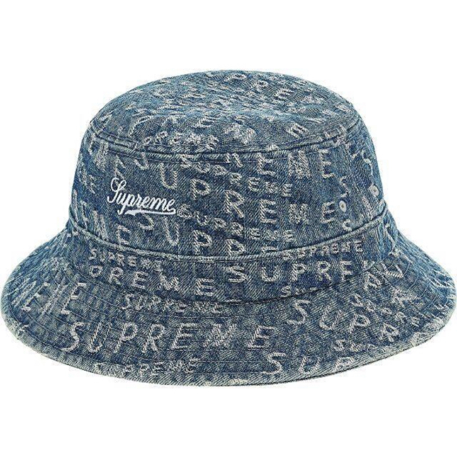 Supreme Jacquard Logos Denim Crusher M/L