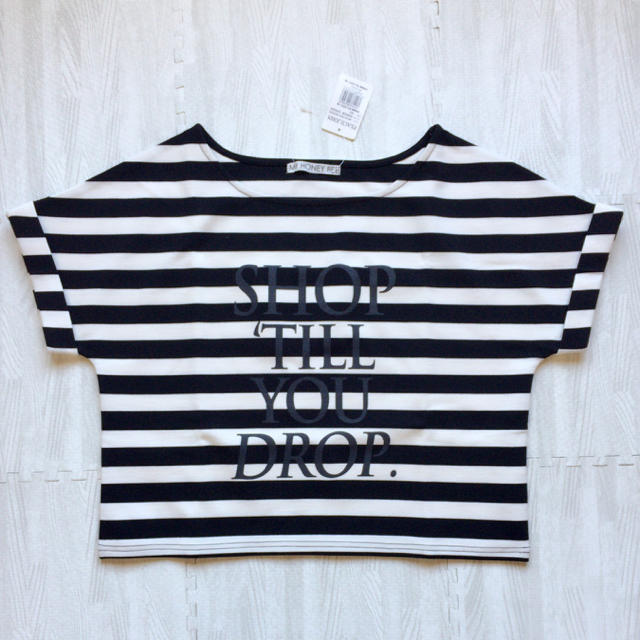 PEACH JOHN(ピーチジョン)の新品☆Peach Johnボーダートップス レディースのトップス(Tシャツ(半袖/袖なし))の商品写真