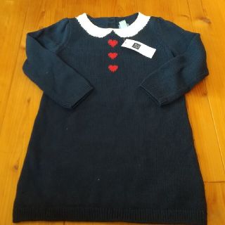 ベビーギャップ(babyGAP)の新品 babygap ニットワンピース95(ワンピース)