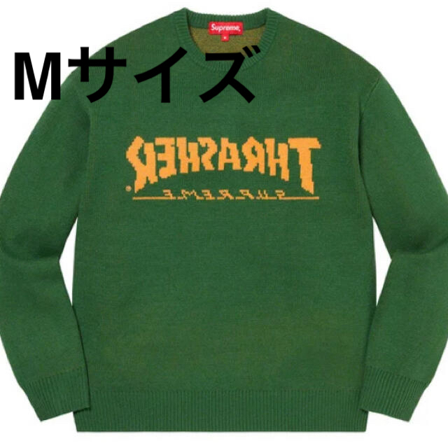 Supreme® Thrasher® SweaterGreenSIZE