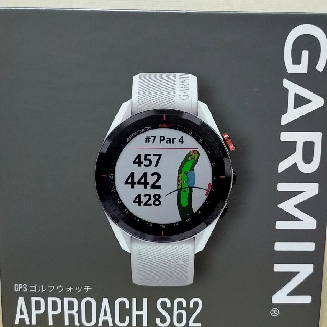 【新品】GARMIN Approach ガーミン アプローチ S62 ホワイト