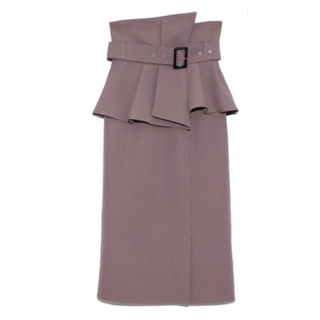 スナイデル　コルセットベルトタイトスカート　MOC 0サイズ