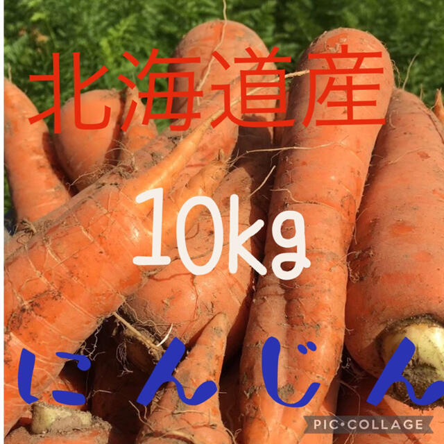 北海道産訳ありにんじん10kg 食品/飲料/酒の食品(野菜)の商品写真