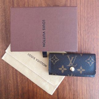 ルイヴィトン(LOUIS VUITTON)のとくぞー様専用　ルイヴィトン　キーケース　モノグラム　4連(キーケース)