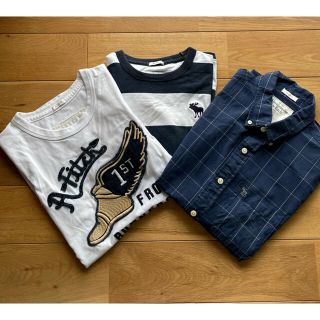 アバクロンビーアンドフィッチ(Abercrombie&Fitch)のアバクロンビー＆フィッチ　Tシャツ&半袖シャツ　3枚セット(Tシャツ/カットソー(半袖/袖なし))