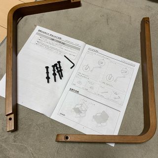 ムジルシリョウヒン(MUJI (無印良品))の値下げ！無印良品 リビングでもダイニングでもつかえるソファチェア用アーム(ダイニングチェア)