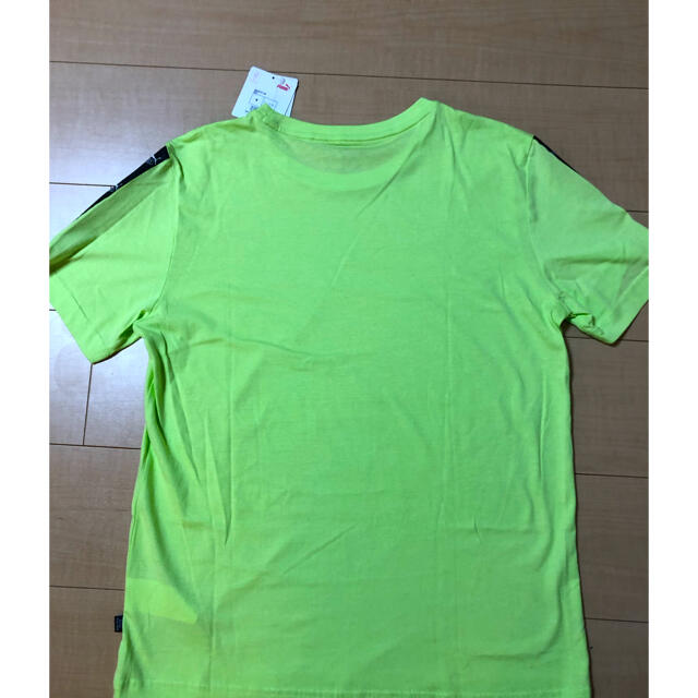 PUMA(プーマ)のニスネコ様専用　PUMA Tシャツ ❣️プーマ　蛍光グリーン　サイズ:M ❣️ メンズのトップス(Tシャツ/カットソー(半袖/袖なし))の商品写真