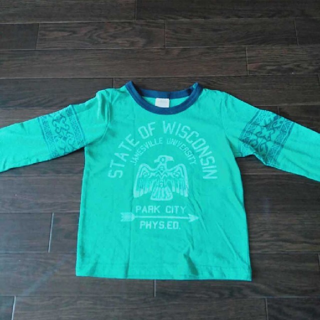 BABYDOLL(ベビードール)のTシャツ　長袖　110　男の子　カットソー　キッズ　3枚セット　シャツ　子ども服 キッズ/ベビー/マタニティのキッズ服男の子用(90cm~)(Tシャツ/カットソー)の商品写真