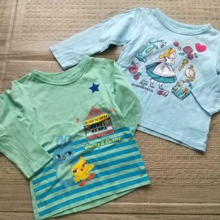 ベルメゾン(ベルメゾン)の★キッズ ディズニー長袖T2枚 ベルメゾン(Tシャツ/カットソー)