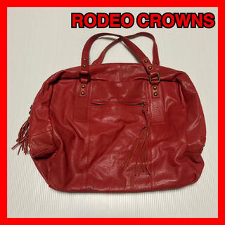 ロデオクラウンズ(RODEO CROWNS)のRODEOCROWNS ロデオクラウン ハンドバッグ 赤(ハンドバッグ)