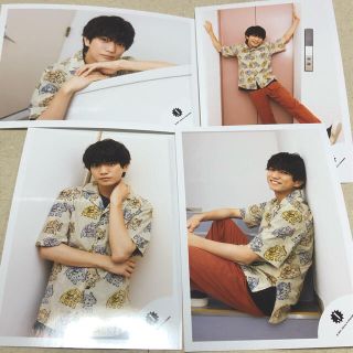 正門良規くん サマスペ オフショ 公式写真 4枚セット Aぇ!group(アイドルグッズ)