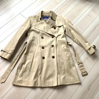 バーバリーブルーレーベル(BURBERRY BLUE LABEL)の値下げ Burberry BLUE label トレンチコート 38 バーバリー(トレンチコート)