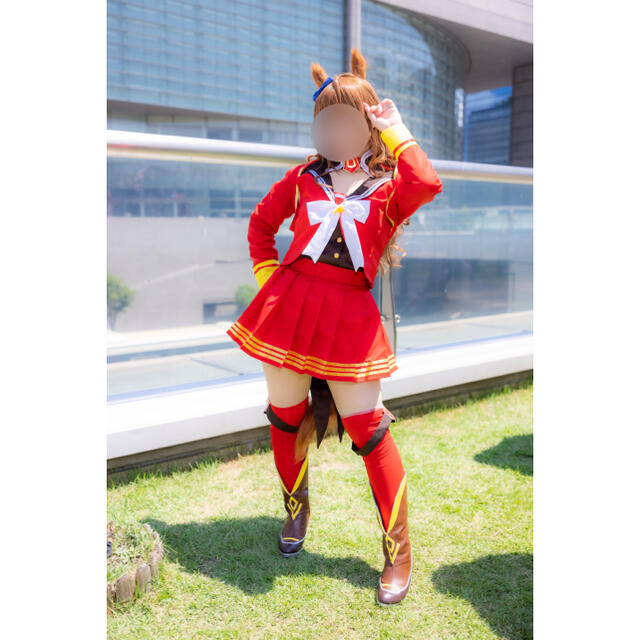 ウマ娘　マルゼンスキー　コスプレ衣装一式＋ウィッグ エンタメ/ホビーのコスプレ(衣装一式)の商品写真