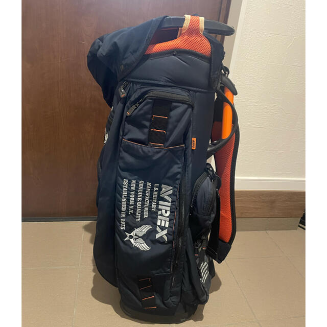 AVIREX(アヴィレックス)のアビレックス　ゴルフ　キャディバッグ スポーツ/アウトドアのゴルフ(バッグ)の商品写真