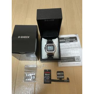 ジーショック(G-SHOCK)のG-SHOCK GMW-B5000D-1JF フルメタル  電波ソーラー　中古(腕時計(デジタル))