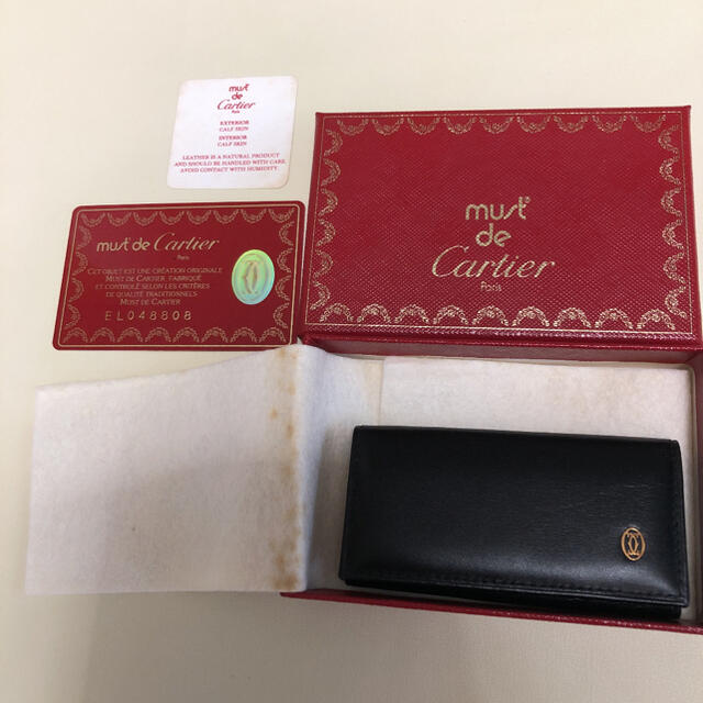未使用　Cartier キーケース　4連