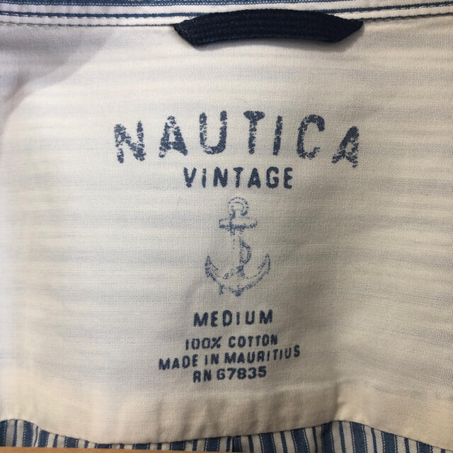 NAUTICA(ノーティカ)のNAUTICA ノーティカ　ストライプ シャツ　※説明参照 メンズのトップス(シャツ)の商品写真