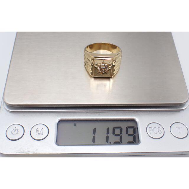 天然ダイヤモンド 0.95ct k18 メンズ リング 14号の通販 by 天然ダイヤモンド 0.95ct k18 メンズ リング 14号の通販 by