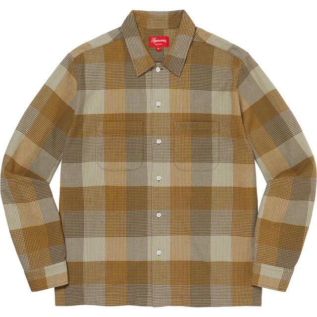 【Mサイズ】Plaid Flannel Shirt