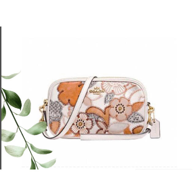 COACH(コーチ)のCOACH  ウィズ パッチワーク ティー ローズ  ショルダーバッグ レディースのバッグ(ショルダーバッグ)の商品写真