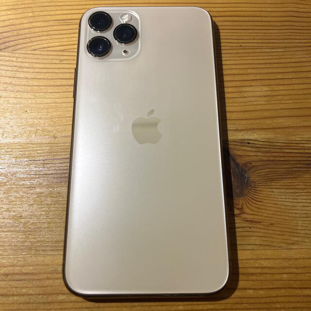 iPhone(アイフォーン)のiPhone 11 Pro 64GB ゴールド SIMフリー スマホ/家電/カメラのスマートフォン/携帯電話(スマートフォン本体)の商品写真