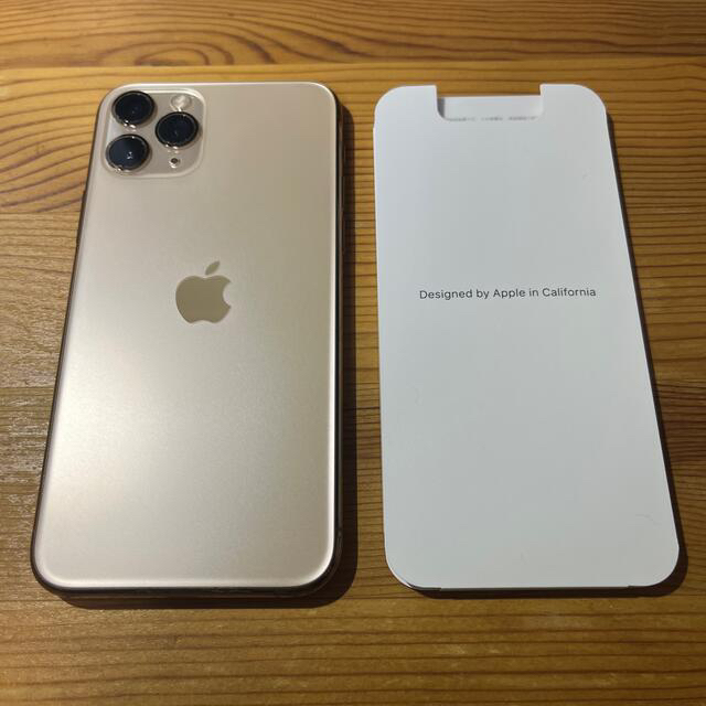 iPhone(アイフォーン)のiPhone 11 Pro 64GB ゴールド SIMフリー スマホ/家電/カメラのスマートフォン/携帯電話(スマートフォン本体)の商品写真