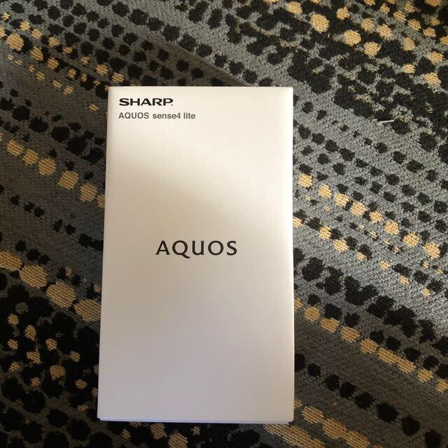 AQUOS - AQUOS sense4 lite ブラック　SIMフリー