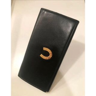 グッチ(Gucci)の最終値引き【GUCCI】グッチ　長財布　レザー黒 (蹄鉄）(長財布)