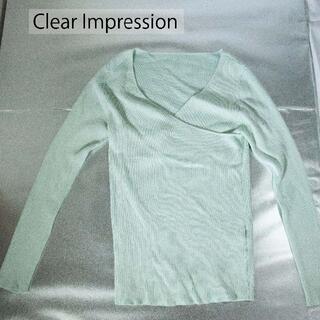 クリアインプレッション(CLEAR IMPRESSION)のCLEAR IMPRESSION ニット トップス ２(カットソー(長袖/七分))